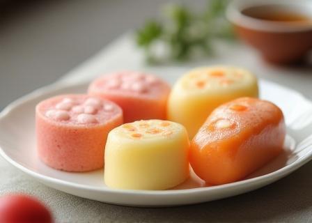 Beautifully crafted Japanese mochi sweets